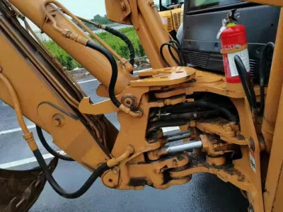 Radlader USA Backhoe Loader Used Case 580m with Good Condition