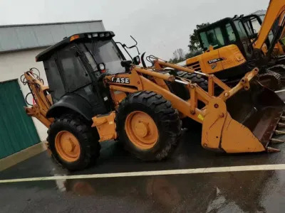 Radlader USA Backhoe Loader Used Case 580m with Good Condition