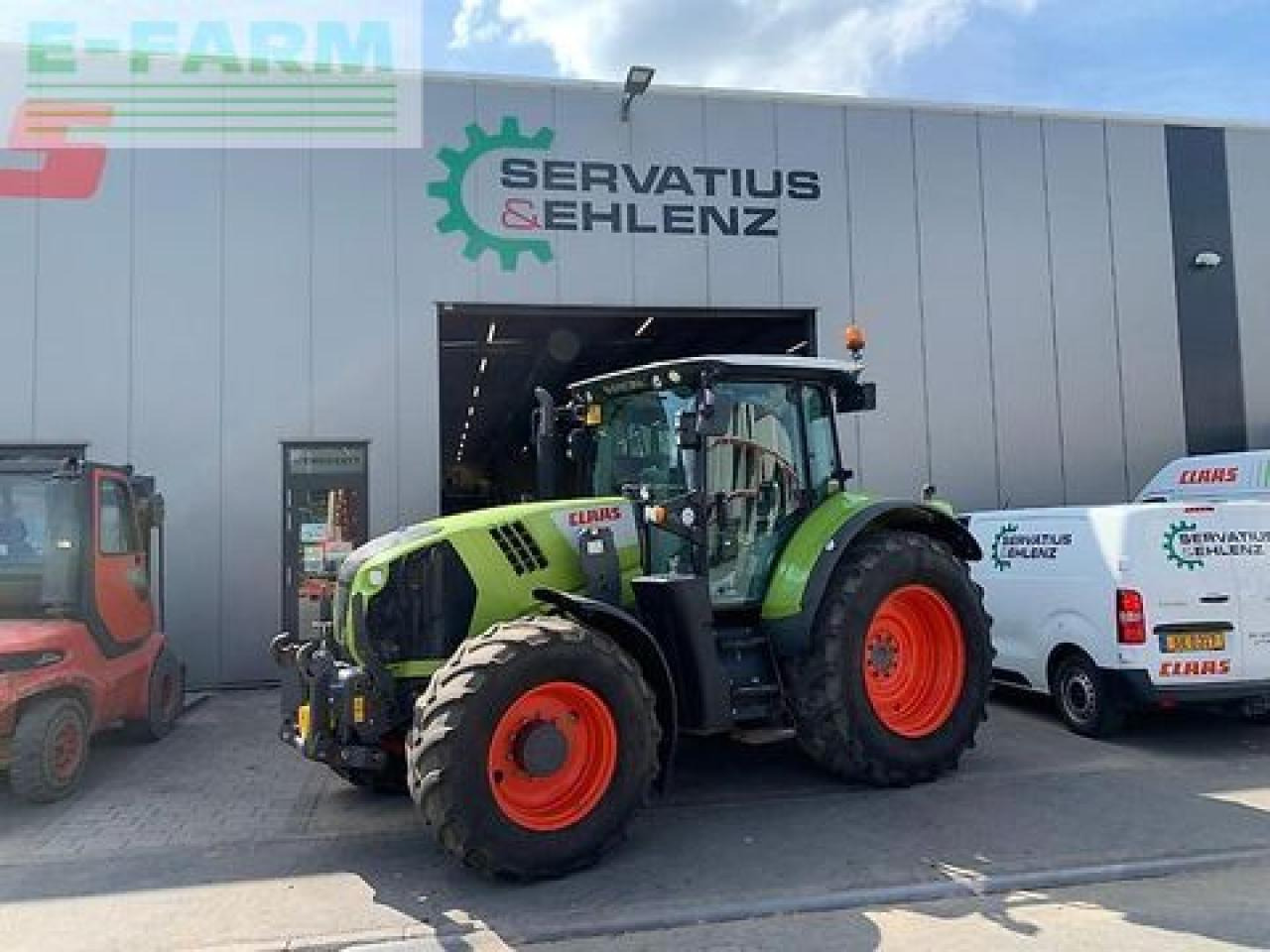 Traktor CLAAS arion 650 cebis hexa mit fronthydraulik + zapfwe