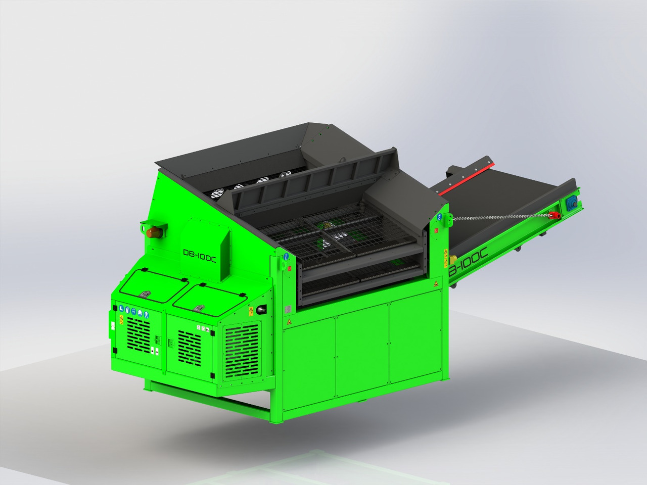 Siebmaschine DB Engineering TraserScreen DB-100C: das Bild 7 Siebmaschine DB Engineering TraserScreen DB-100C: das Bild 7
