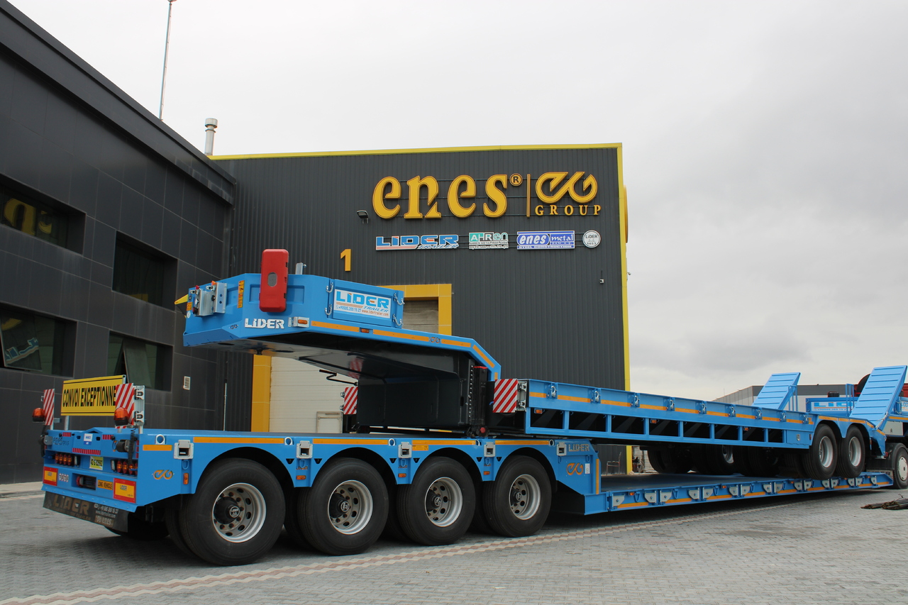 Tieflader Auflieger Für die Beförderung von schwere Technik LIDER 2025 READY IN STOCK UNUSED FRONT LOADING: das Bild 17 Tieflader Auflieger Für die Beförderung von schwere Technik LIDER 2025 READY IN STOCK UNUSED FRONT LOADING: das Bild 17