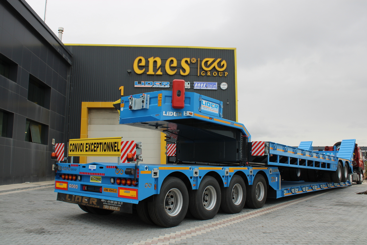 Tieflader Auflieger Für die Beförderung von schwere Technik LIDER 2025 READY IN STOCK UNUSED FRONT LOADING: das Bild 19 Tieflader Auflieger Für die Beförderung von schwere Technik LIDER 2025 READY IN STOCK UNUSED FRONT LOADING: das Bild 19