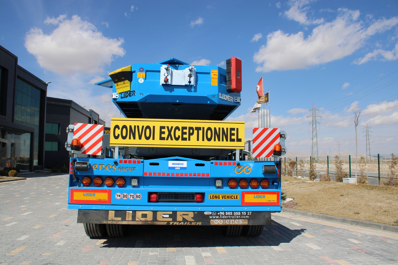 Tieflader Auflieger Für die Beförderung von schwere Technik LIDER 2025 READY IN STOCK UNUSED FRONT LOADING: das Bild 12 Tieflader Auflieger Für die Beförderung von schwere Technik LIDER 2025 READY IN STOCK UNUSED FRONT LOADING: das Bild 12